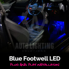 For Vw Scirocco 2008-on Blue Interior Footwell Led Light Bulbs Sale