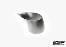 2sp Teardrop Exhaust Tip 1.5 To 4 Stainless Steel All Sizes