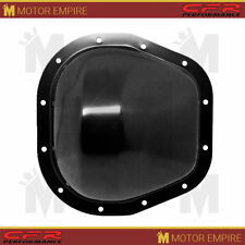 For 86-up Ford Sterling Black Steel Rear Differential Cover 12 Bolt W Ring Gear