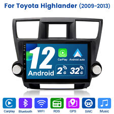232g Car Gps Carplay For Toyota Highlander 2009-2013 With Gps Wifi Dab Swc