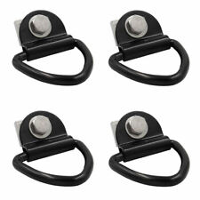 4x For Frontier Titan Tie Down Cleat Utili Track Cargo Hold Down Hook D Ring