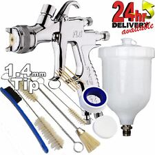 Devilbiss Flg-g5 1.4mm Paint Spray Gun With 1.3 Piece Cleaning Kit