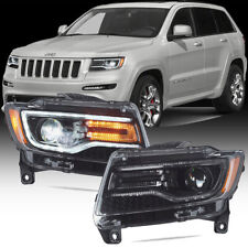 Hid Xenon Headlamps Style For 11-13 Jeep Grand Cherokee Led Projector Headlights