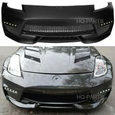 Fits 03-09 Nissan 350z To 370z Conversion Nis Style Front Bumper Cover With Led