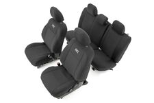 Rough Country Front Rear Neoprene Seat Covers For 2016-2023 Tacoma - 91031