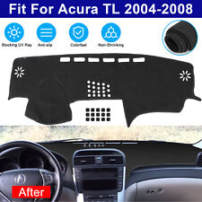 For Acura Tl 2004 2005 2006 2007 2008 Dashboard Pad Carpet Dash Cover Mat Black