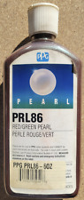 Ppg Paint Prl86 6oz Redgreen Pearl Perle Rougevert 