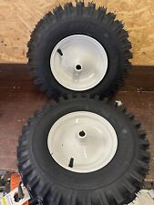 Set Of 2 Carlisle Xtrac Tl Tread Wheel And Tire Assembly Tiller Snow Blower