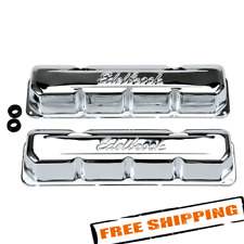 Edelbrock Signature Series Valve Covers For Amcjeep 290-304-343-360-390-401 V8