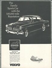 1961 Volvo 122s Advertisement Canadian Print Ad Volvo Sedan