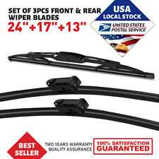 Set Of 24 17 13 Quality Windshield Wiper Blades Kit For Gmc Terrain 2010-2017