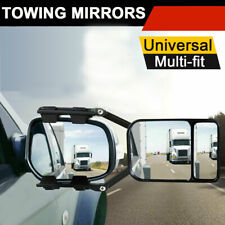Towing Mirrors Clip On Multi Fit Clamp On Towing Caravan 4x4 Trailer