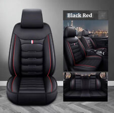 For Porsche Car Seat Covers Full Set Front Back Cushion Pu Leather Waterproof