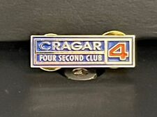 Vrhtf Nhra Vintage Cragar 4 Second Club Hat Pin 1.25 X 1 Excellent Condition