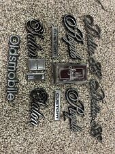 Oem Oldsmobile Delta 88 Royale Brougham Emblems Lot Trunk Signs Gm 20177730