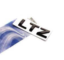 1x Genuine Black Ltz Nameplate Letter Emblem Badge 2011-2015 Chevrolet Alloy Fu