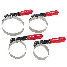 Abn Adjustable Oil Filter Wrench Set - 4pc Oil Change Tool Kit For Vehicles
