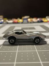 Vhtf 1975 Hot Wheels Texture Chrome Corvette Stingray Malaysia Mattel