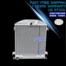 62mm 3 Row Core Aluminum Radiator For 1932 Ford Model T Chopped Ford Engine 17h