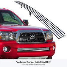 For 2005-2011 Toyota Tacoma Bumper Stainless Chrome Billet Grille Insert