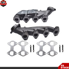 For 2005-10 Ford F150 5.4l Truck Leftright Exhaust Manifold Headers W Gasket