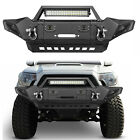 For Toyota Tacoma 2005-2015 Front Bumper W Led Lights Winch Plate D-ring Us