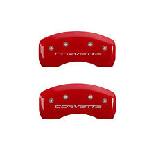 Mgp Caliper Cover 13008scv6rd 05-13 Corvette Caliper Covers Red Brake Caliper Co