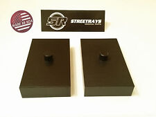 Sr 1 Billet Rear Lift Blocks Kit For Titan Silverado 2500 3500 Hd Black