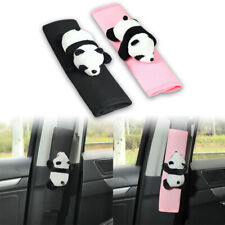 1pc Panda Car Seat Belt Pads Shoulder Strap Pad Protector Cover Car Decoration