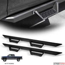 For 98-02 Dodge Ram Quad Cab Matte Black Modular Drop Step Bars Running Boards