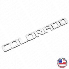 For Chevy Colorado Fender Tailgate Badge Logo Emblem Truck Oem Chrome Sport