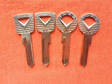 4 Ford Oem Key Blanks Ford Logo 1959 1960 1961 1962 1963 1964