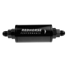 Redhorse Fuel Filter 4651-12-2 Race Filter 40mic Stainless Black -12an Male