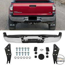 Chrome Rear Step Bumper Assembly For 2005-2015 Toyota Tacoma Pickup To1103113