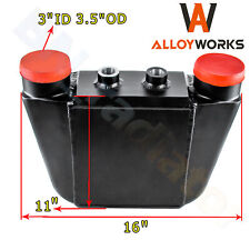 Air To Water Intercooler Aw Ic Liquid Core Aluminum 16.5x13x4.5 3.5 Inout