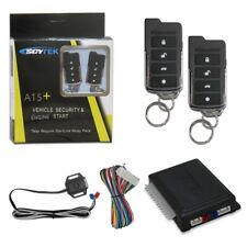 Scytek A15 Chrome Keyless Entry Car Alarm System W 2 5-button Key Fob Remote