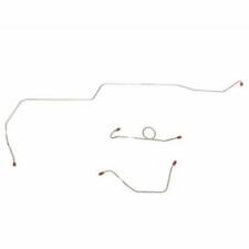 1965 Ford Galaxie Front Brake Line Kit With Power Brakes Stainless-gkt6502ss