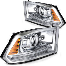 For Dodge Ram 1500 2500 3500 2009-2018 Front Headlights Assembly Pair Clear Lens