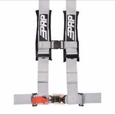 Prp Sb4-3g Racing Harnesses H-style Latch 4-point Nylon Silver 3 Belt W Roll
