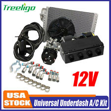 12v Ac Kit Only Cool Universal Underdash Air Conditioning Conditioner Auto Car