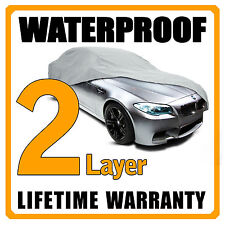 2 Layer Car Cover Breathable Waterproof Layers Outdoor Indoor Fleece Lining Fih