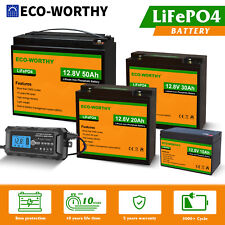 10ah 20ah 30ah 50ah 12v Deep Cycle Lithium Battery Lifepo4 For Rv Boat Solar Kit