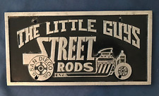 Rare Vintage Little Guys Street Rods San Diego California Car Club Plaque Socal