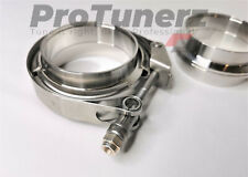 2.25 Stainless Steel V-band Clamp Flange Hd Quick Release Turbo Exhaust Weld
