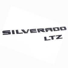 2019-2022 Oem Silverado Ltz Emblem Badge 3d 1500 2500hd 84300948 Black