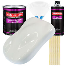 Restoration Shop Pure White Acrylic Urethane Gallon Kit Auto Paint
