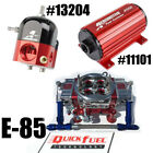 Quick Fuel Q-750-e85ban Blow Thru Red E-85 Fuel Reg Pump Carb Combo E-85 Tube
