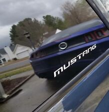 79-93 Fox Mustang Quarter Window Sticker Decals X4