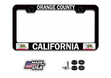 Orange County California Californian Steel License Plate Frame