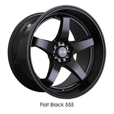 Xxr Wheels Rim 555 18x10 5x1005x114.3 Et25 73.1cb Flat Black